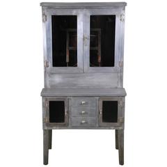 Used 1920 American Industrial Style Reception Hostess Artist Cabinet