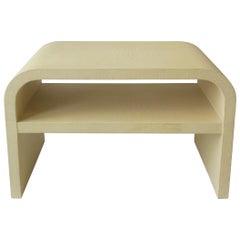 Modern Waterfall Table, circa 1980s