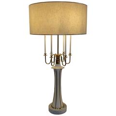 Impressive, Soaring Chandelier Table Lamp in the Style of Tommy Parzinger 6