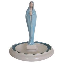 Vintage Mother Mary Sculpture 