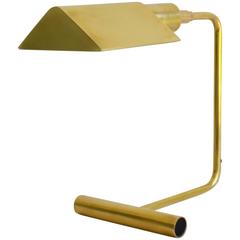 Midcentury Brass Articulated Desk Lamp