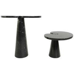 Angelo Mangiarotti Stunning Pair of Side Table Mod. Eros