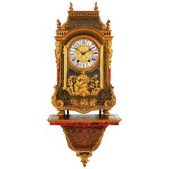 Louis XVI Style Ormolu-Mounted Boulle Bracket Clock 7