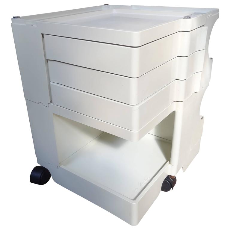 Original Joe Colombo Boby 3 Portable Storage System For At Original Joe Colombo Boby 3 Portable Storage