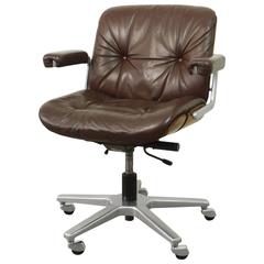 Chaise pivotante de bureau Stoll Giroflex, Suisse, 1970