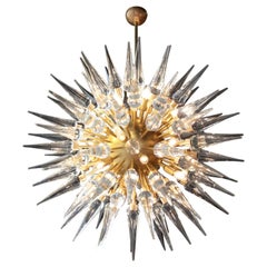 Exceptional Huge Atomic or Sputnik Chandelier Style of Stilnovo