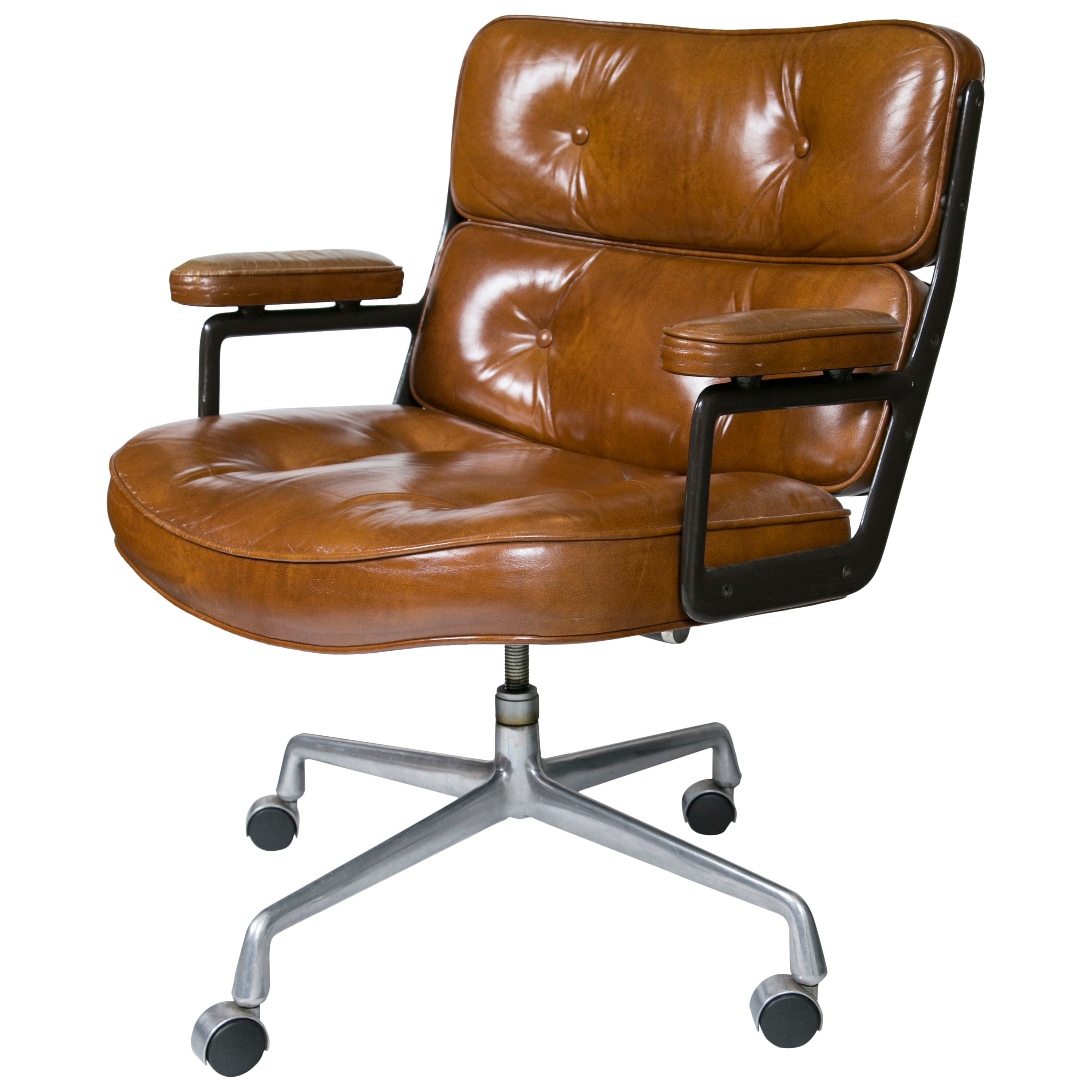 Eames Executive Chair by Herman Miller at 1stDibs | herman miller eames  executive chair, eames brown leather office chair, eames desk chair