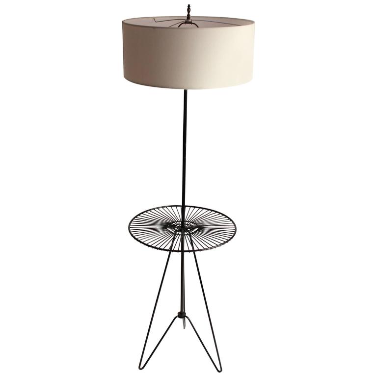 Wire Floor Table Lamp In The Style Of Tony Paul Mid Century 1950s Wire Floor Table Lamp In The Style Of Tony Paul Mid Century