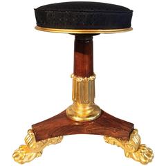 Early 19th Century Music Stool Attributable to George Smith, circa 1830. 5