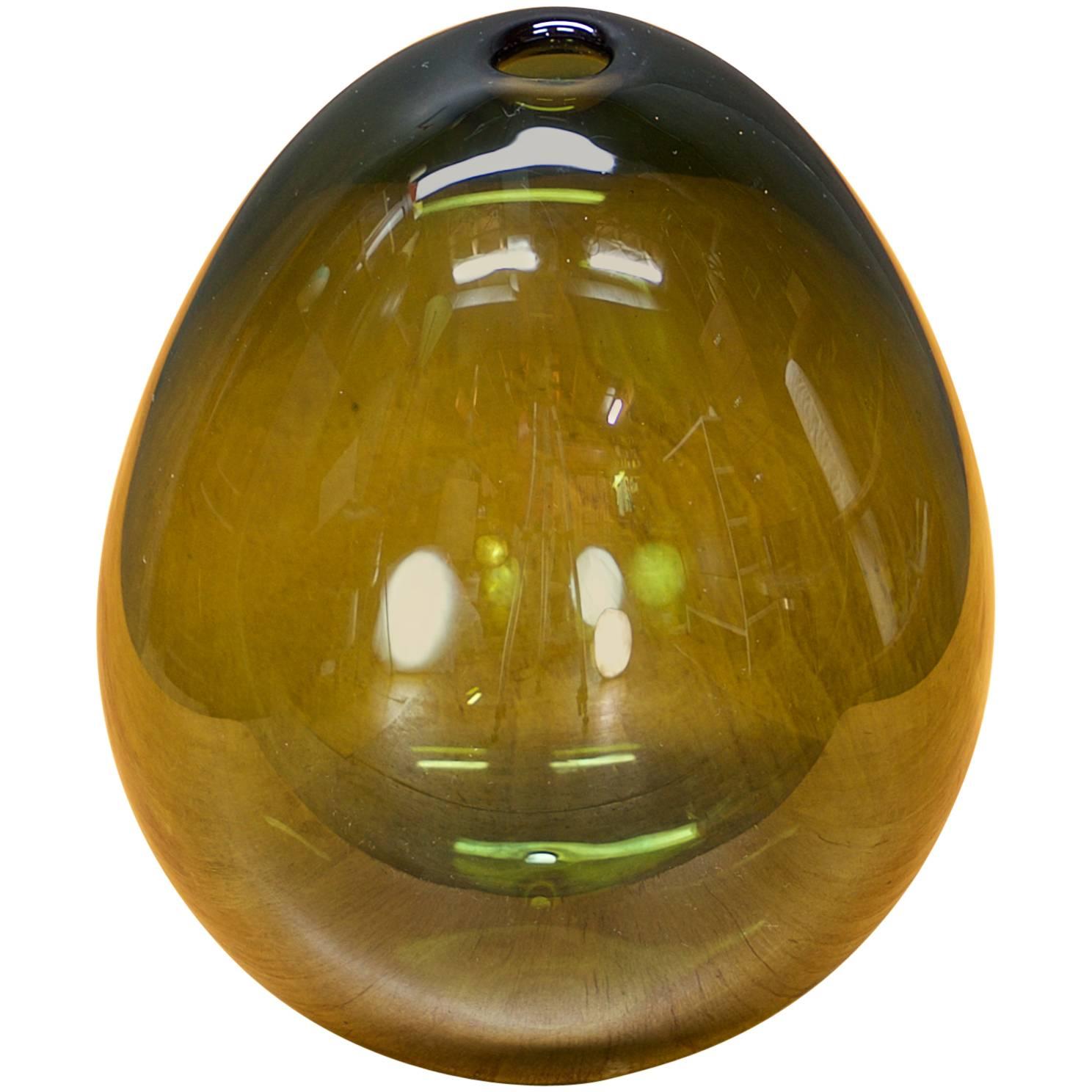 1950s Kaj Franck Soap Bubble Glass Orb Nuutajarvi Notsjo Finland