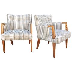 Pair of Modernist Armchairs 6