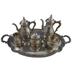 Astonishing Kensington by Gorham Sterling Silver Tea Set Six-Piece, Hollowware
