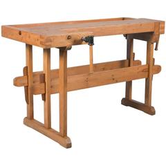 19th Century Danish Carpenter’s Workbench, circa 1900