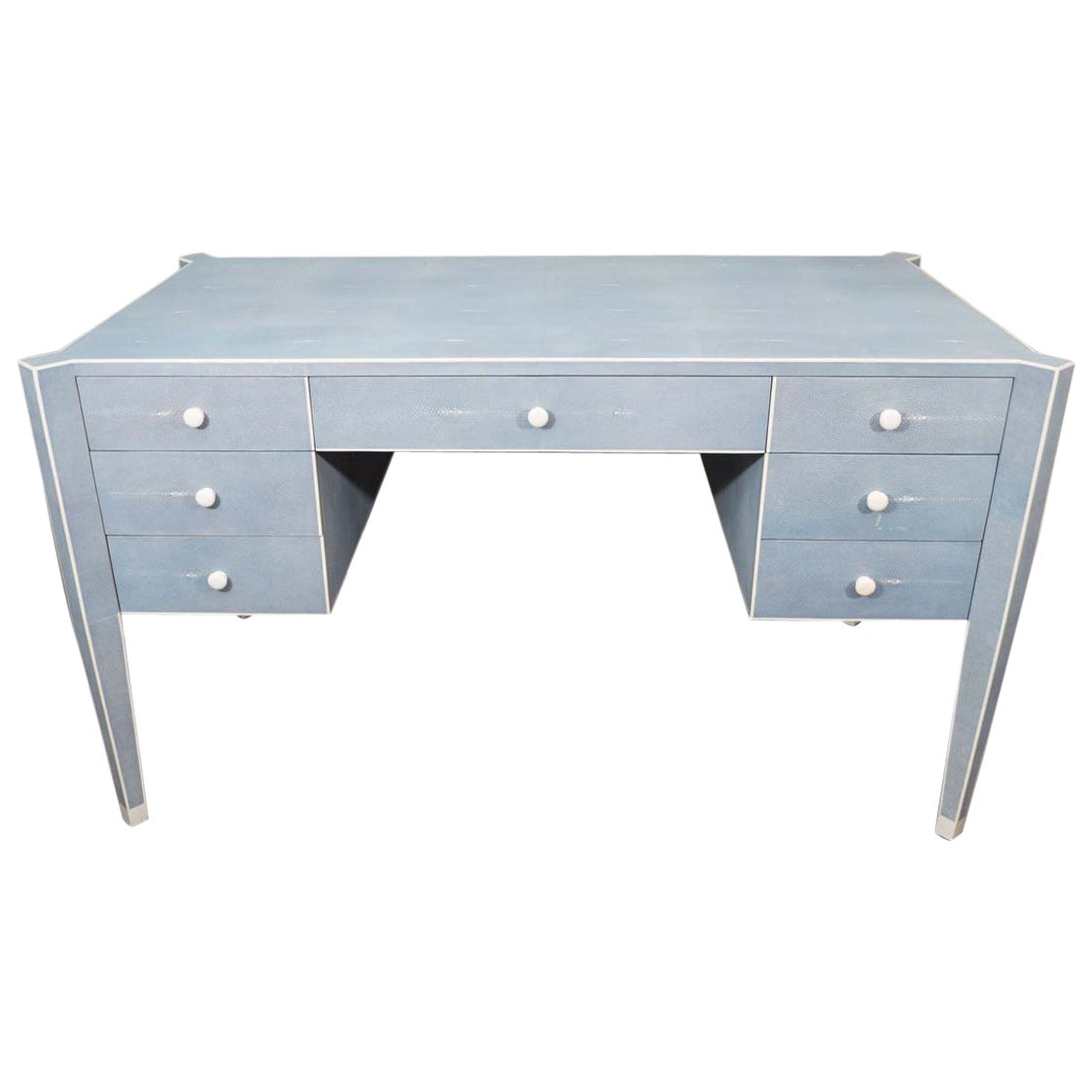Odyssey Desk, Blue at 1stDibs