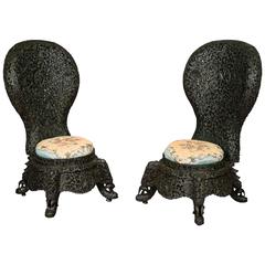 Bombay Blackwood Chairs