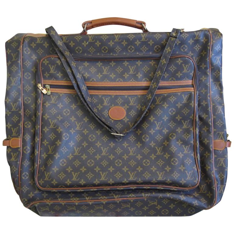 Authentic LOUIS VUITTON Garment Hang Bag for Travel Luxury Designer Luggage  LV