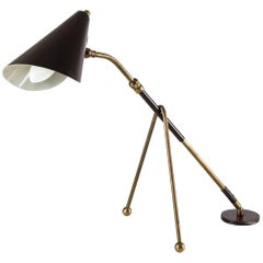 Completely Adjustable Table Lamp, Italy, 1950s