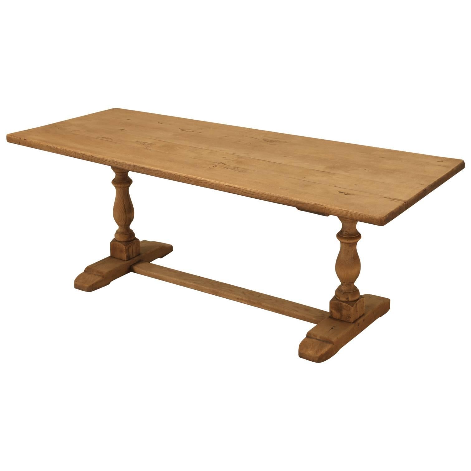 French Antique Trestle Dining Table