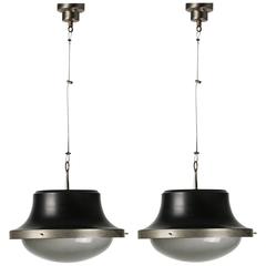 Pair of "Tau" Pendant Lamps by Sergio Mazza for Artemide 7