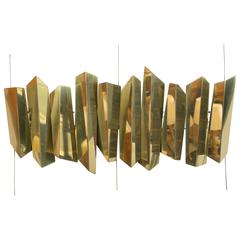 Large Applique or Wall Sculpture by Mario Torregiani