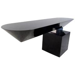 Rare "Off Beam" Console Table by J. Wade Beam for Brueton