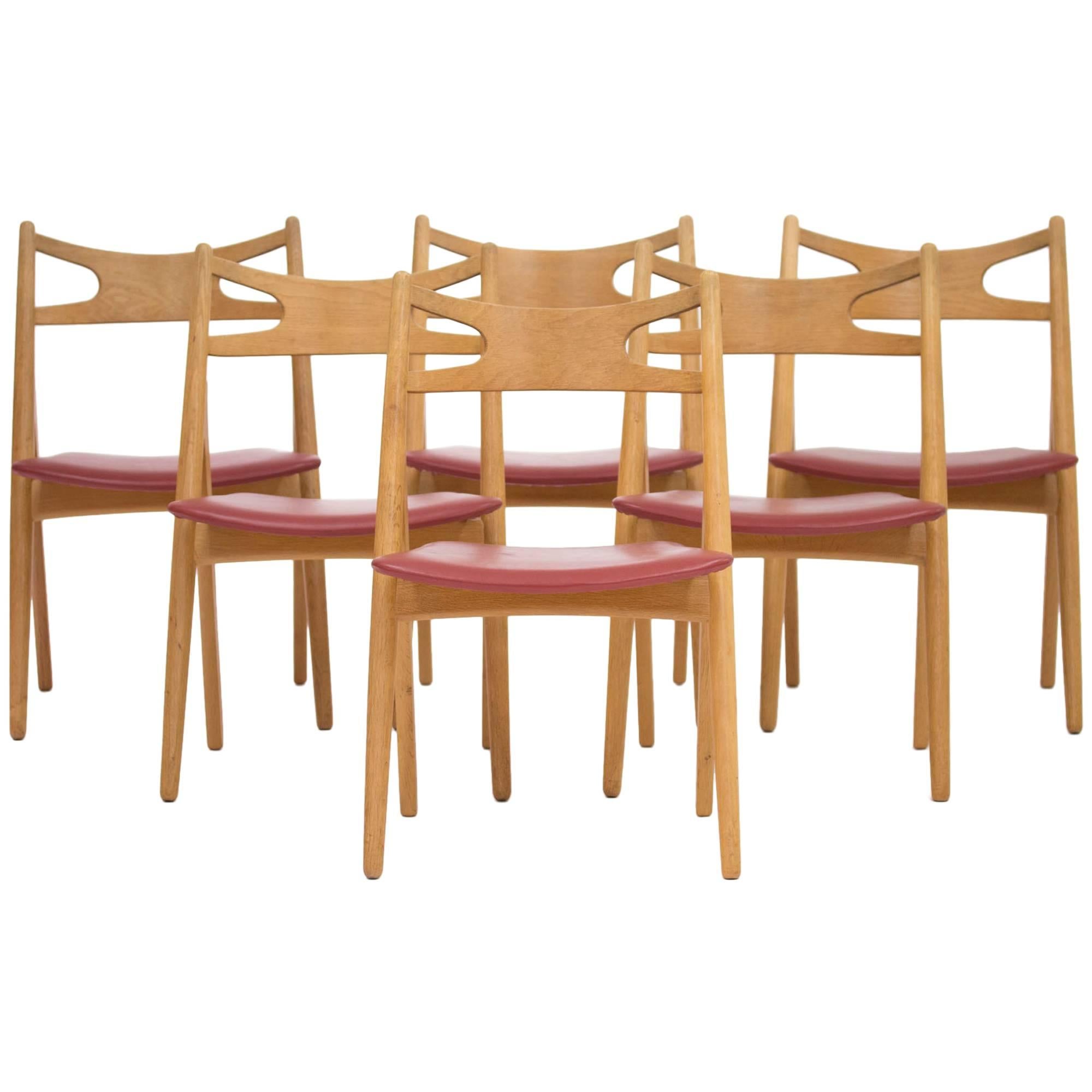 Set of Dining Chairs by Hans J. Wegner, 1952