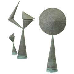 Important Harry Bertoia Sculptures from Stemmons Towers, Dallas 12