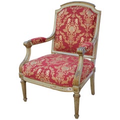 19th Century French Louis XVI Style Fauteuil