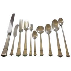 Windham by Tiffany and Co Sterling Silver Flatware Service Set 159 Pieces, Huge 12