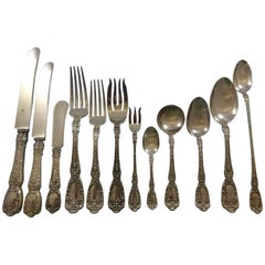 Florentine by Gorham Sterling Silver Flatware Service for 12 Set Dinner 195 Pcs