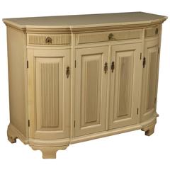 Vintage 20th Century French Sideboard in Painted Wood