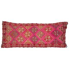 Pillow Made Out of a 1930s Swat Embroidery 4
