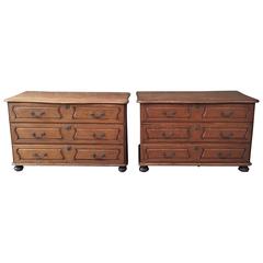 Pair of Early 18th Century Commodes