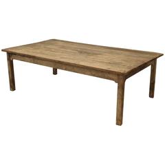 Antique Farm House Dining Table from France for 12
