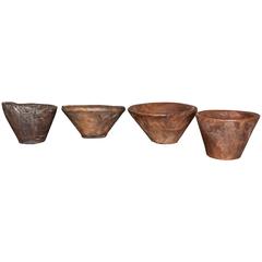 Large Teakwood Bowls