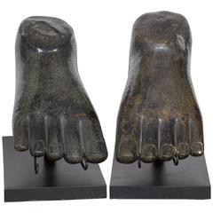 River Stone Foot Sculpture 10
