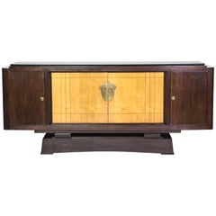Magnificent Museum Quality French Art Deco Buffet/Sideboard by Alfred Porteneu