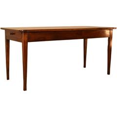 19th Century French Cherry Farm Table