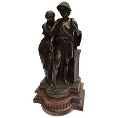 Shepherds of Arcadia, Barbedienne Bronze, 19th Century