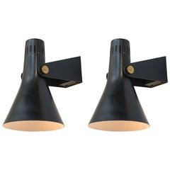 Pair of Sconces B3 by Rene-Jean Caillette, Disderot Edition, 1957-1958
