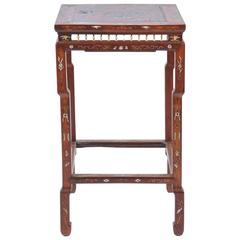 19th Century Chinese Inlaid Table