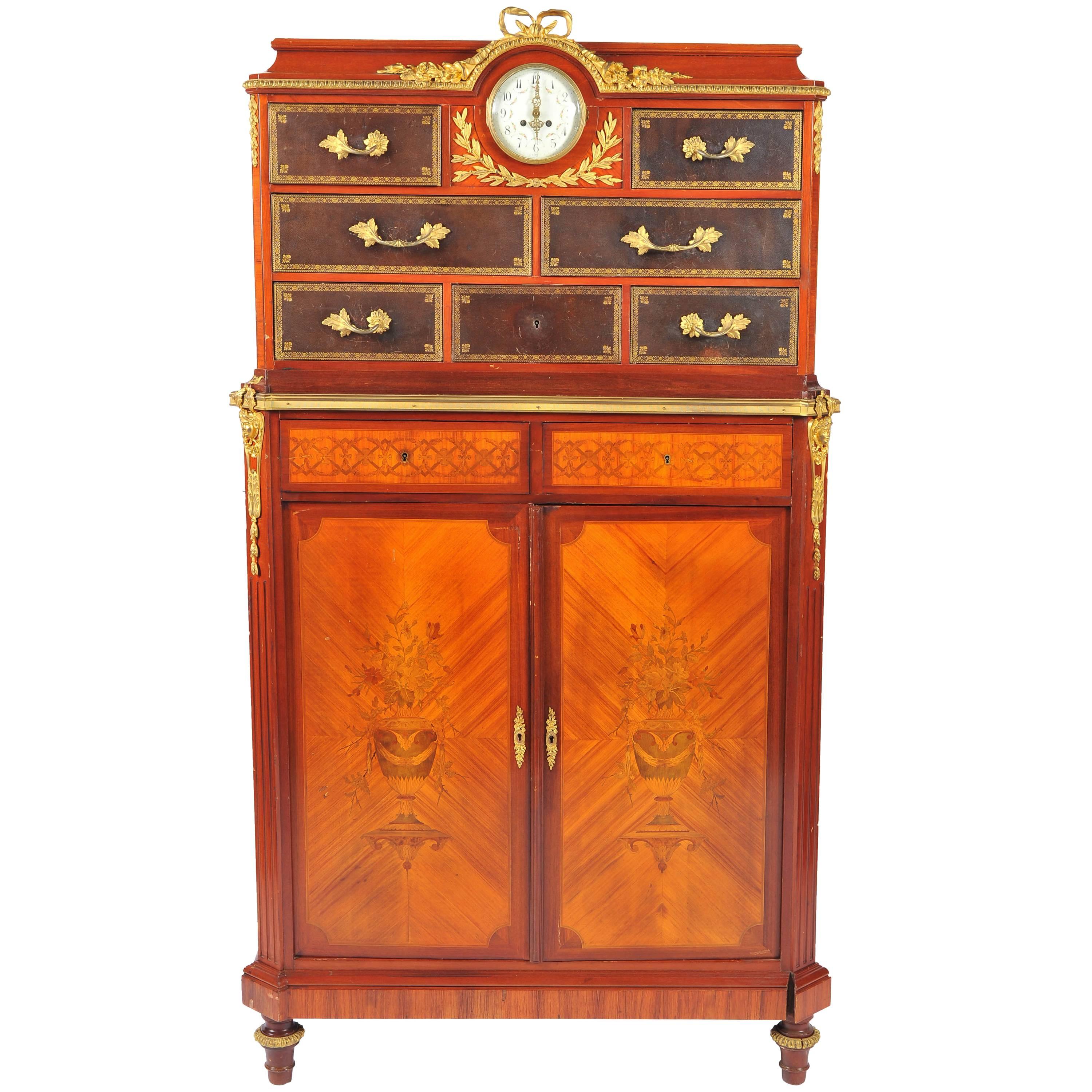 French Kingwood Side Cabinet For Sale