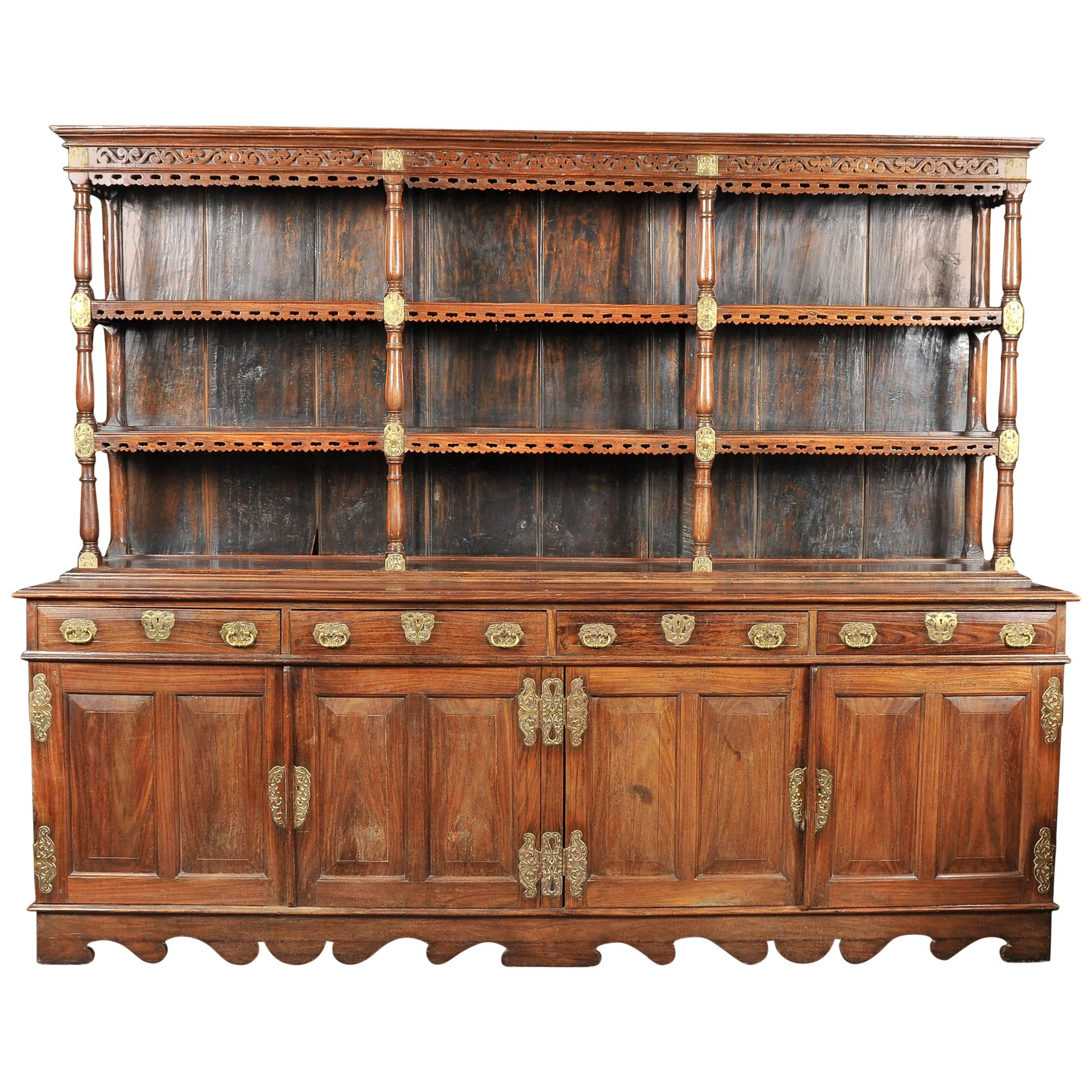 19th Century Ceylonese Padouk Wood Dresser For Sale