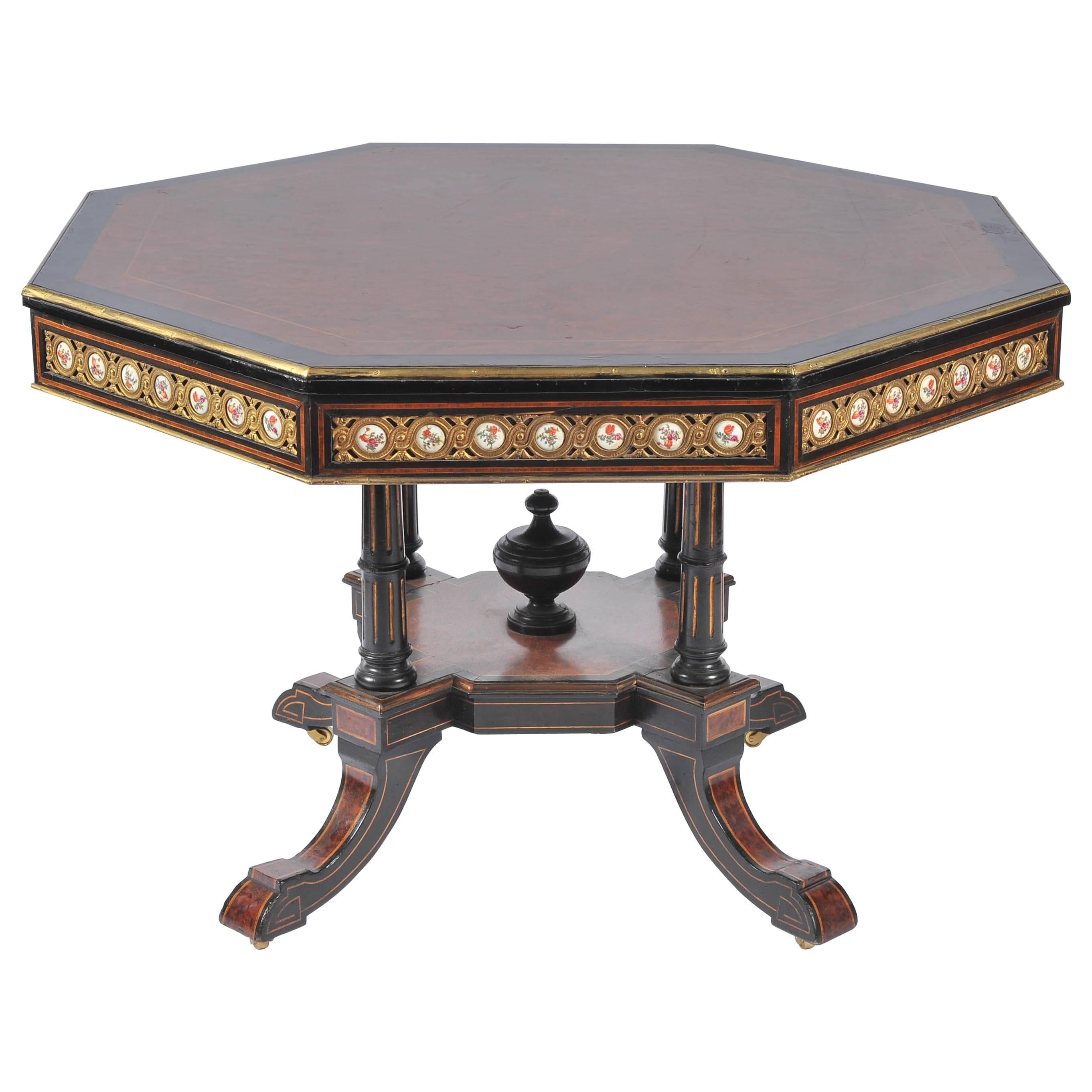 19th Century Sevres Mounted Centre Table