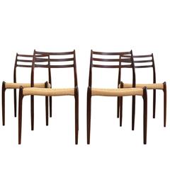 Dining Chairs Niels O. Møller Model 78