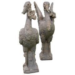 Sculptures of "Liver" Birds 9