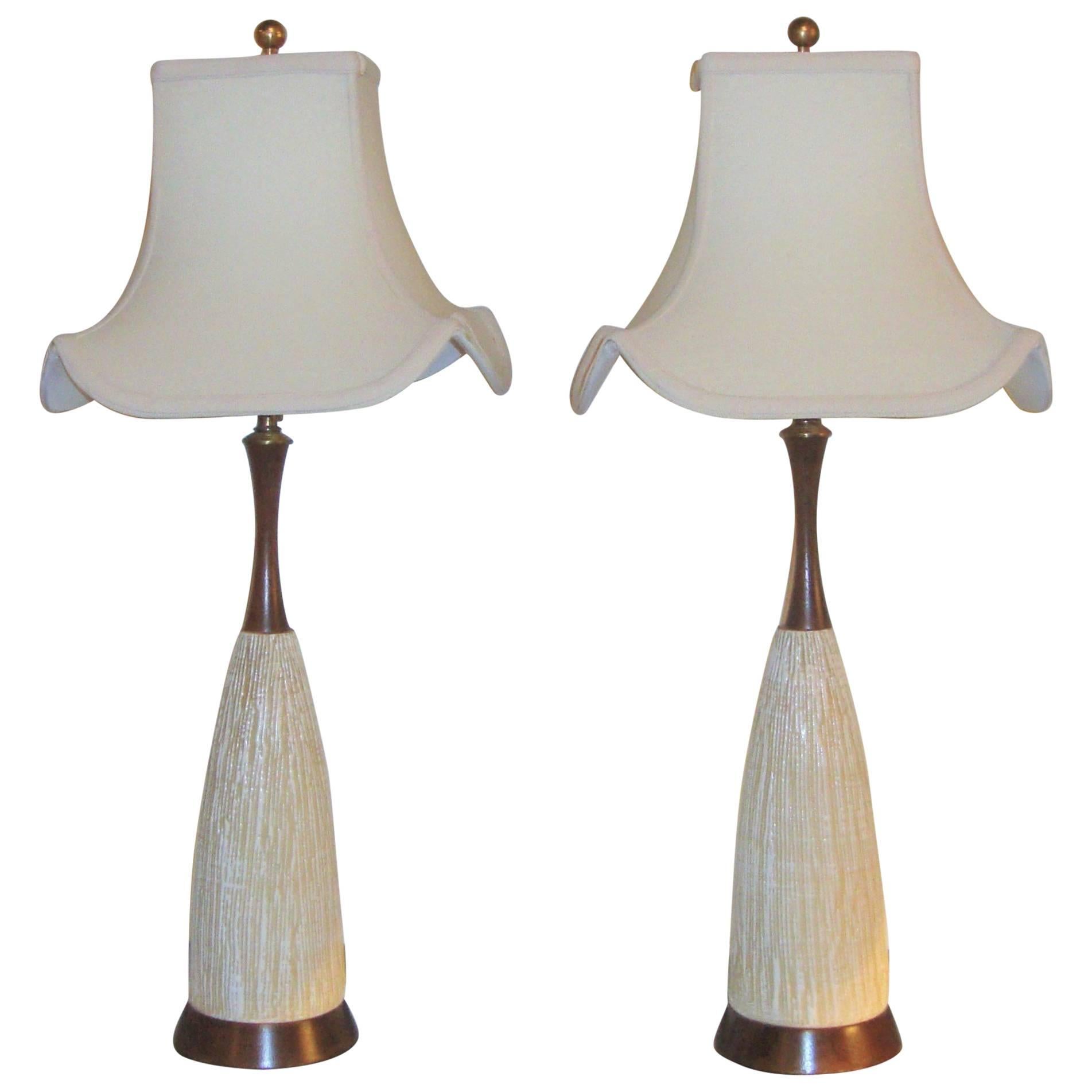 Pair of Art Deco Style Lamps