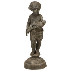 Antique English Lead Garden Statue