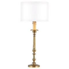 Louis XVI Style Brass Table Lamp, France, Early 1900s