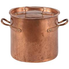 French Copper Cauldron, 19th Century 8